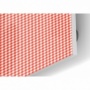 Fond de hotte imprimé vichy rouge et blanc 