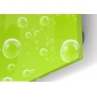 Crédence de cuisine bulles d'air sur fond vert