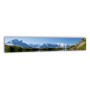 Crédence de cuisine paysage montagnes avec neige Mont Blanc