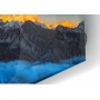 Crédence de cuisine panorama coucher du soleil Everest