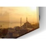 Crédence de cuisine vue panoramique Istanbul coucher de soleil