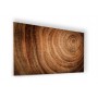 Fond de hotte texture bois effet tronc d'arbre